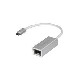 Startech Adattatore di rete USB-C a RJ45 Gigabit Ethernet Gbe - M/F - Argento - (US1GC30A)