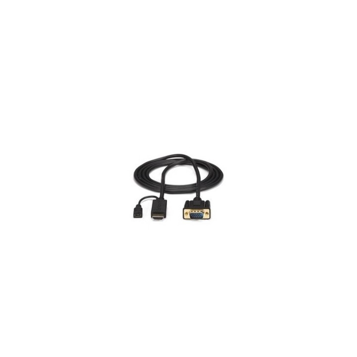StarTech.com Cavo Convertitore attivo HDMI a VGA - Adattatore HDMI a VGA M/M - 1