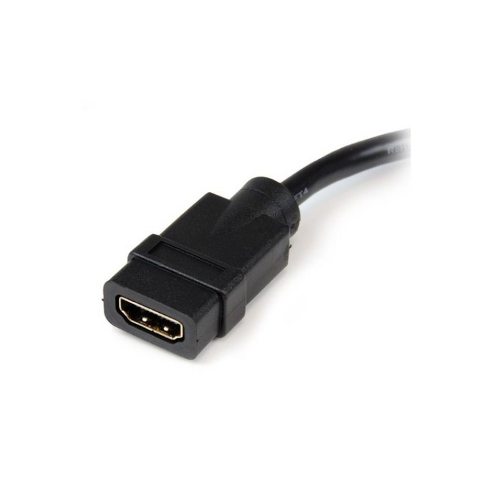 StarTech.com Adattatore cavo video HDMI a DVI-D da 20 cm - HDMI femmina a DVI ma