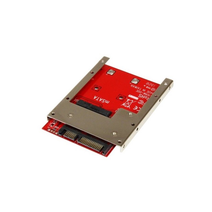 StarTech.com Convertitore per SSD mSATA a SATA da 2,5" - Scheda adattatore mSATA