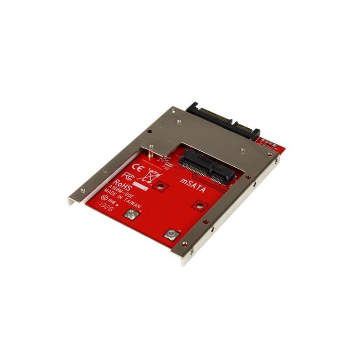 StarTech.com Convertitore per SSD mSATA a SATA da 2,5" - Scheda adattatore mSATA
