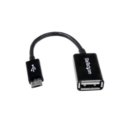 StarTech.com Cavo Adattatore micro USB a USB femmina OTG da viaggio - Connettore (UUSBOTG)