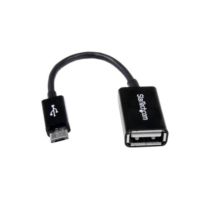 StarTech.com Cavo Adattatore micro USB a USB femmina OTG da viaggio - Connettore (UUSBOTG)