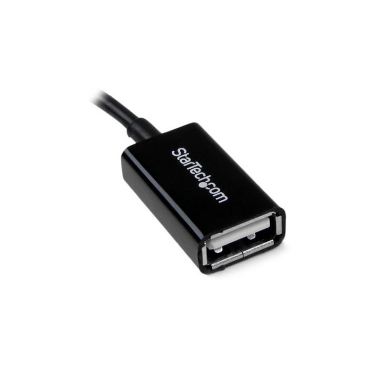 StarTech.com Cavo Adattatore micro USB a USB femmina OTG da viaggio - Connettore (UUSBOTG)