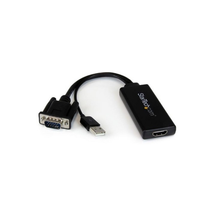 StarTech.com Adattatore Convertitore VGA a HDMI con supporto Audio via USB - Cav (VGA2HDU)