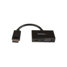 StarTech.com Adattatore DisplayPort a HDMI e VGA - Convertitore audio/video da v