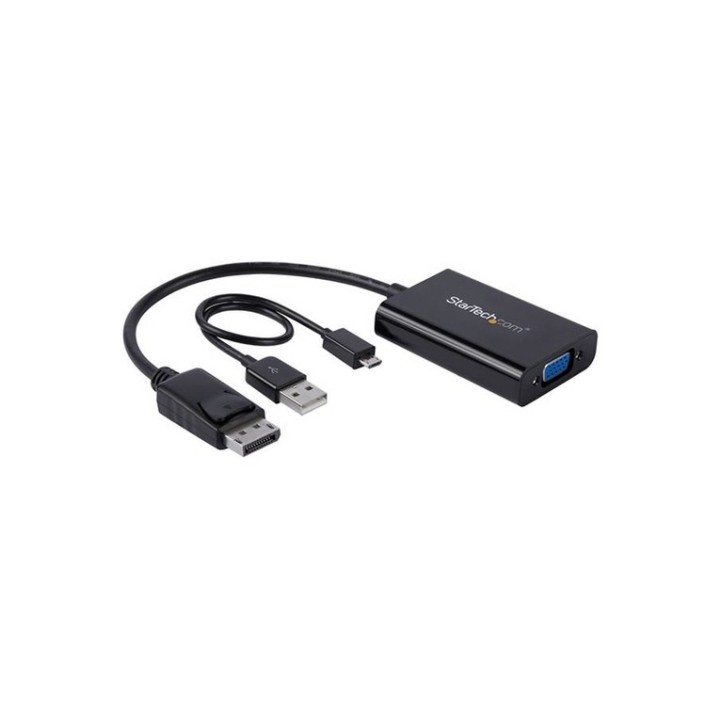 StarTech Adattatore DisplayPort a VGA-Convertitore DP a VGA con audio - Adattato (DP2VGAA)