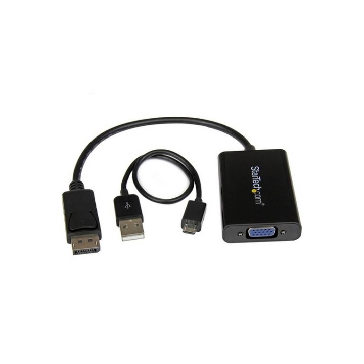 StarTech Adattatore DisplayPort a VGA-Convertitore DP a VGA con audio - Adattato (DP2VGAA)