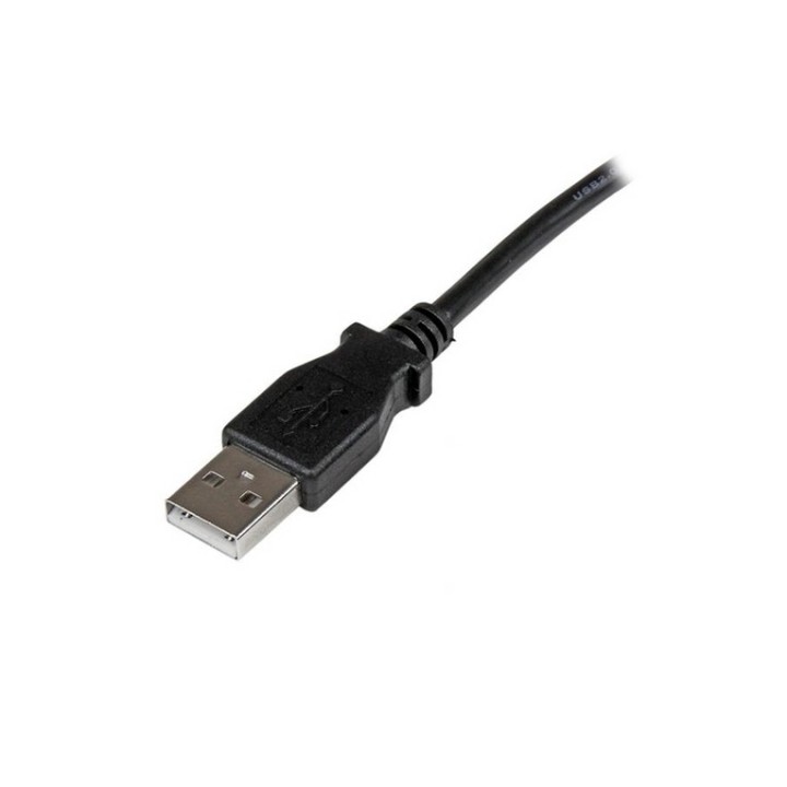 StarTech.com Cavo USB 2.0 A a B con angolare sinistro 2 m - M/M - Cavo USB - USB (USBAB2ML)