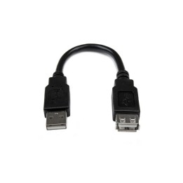 StarTech.com Cavo adattatore di prolunga USB 2.0 da 15 cm A ad A - M/F - Prolung (USBEXTAA6IN)
