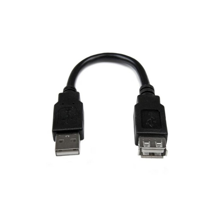 StarTech.com Cavo adattatore di prolunga USB 2.0 da 15 cm A ad A - M/F - Prolung (USBEXTAA6IN)