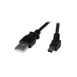 StarTech.com Cavo mini USB 1 m- A a Mini B con angolare verso l'alto - Cavo USB (USBAMB1MU)