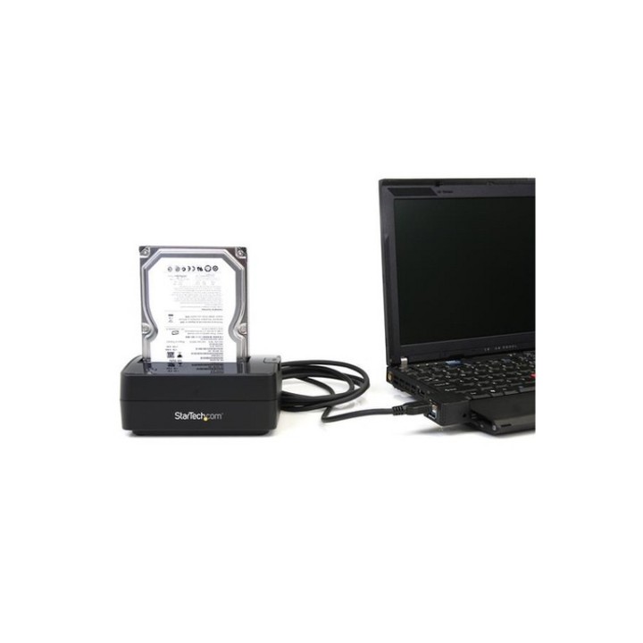 StarTech.com Docking station per disco rigido SATA USB 3.0 a SATA per HDD 2,5/3,