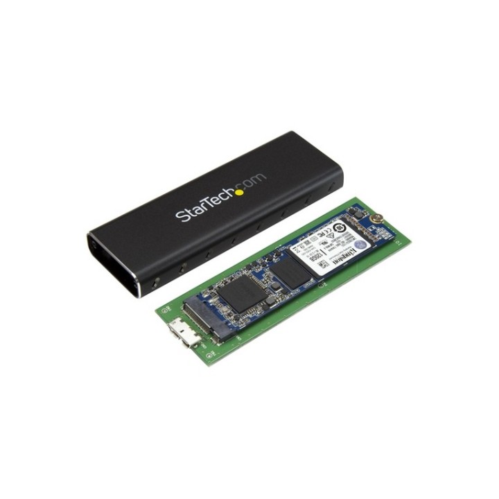 StarTech.com Box Alloggio USB 3.0 esterno per SSD SATA M.2 - Convertitore NGFF d (SM2NGFFMBU33)