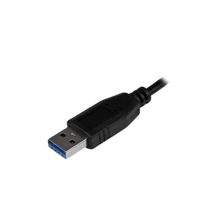 Startech Hub Mini USB 3.0 SuperSpeed a 4 porte portatile - Nero - Hub - 4 x Supe (ST4300MINU3B)