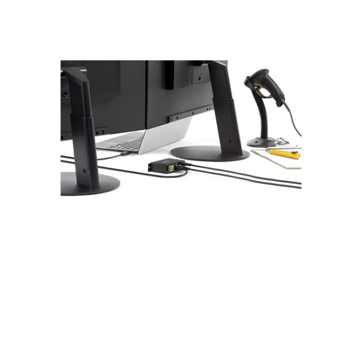 Startech HUB USB 2.0 Industriale in metallo a 4 porte USB 2.0 - Hub - 4 x USB 2. (ST4200USBM)