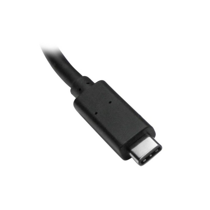 Startech Hub USB 3.0 a 3 porte con USB-C e Ethernet Gigabit - Include Adattatore (HB30C3A1GE)
