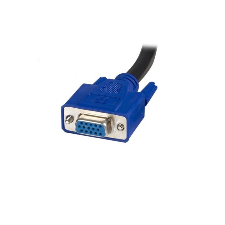StarTech.com Cavo per commuttatore KVM 2 in 1 VGA e USB - Cavo Switch KVM per US (SVUSB2N1_6)