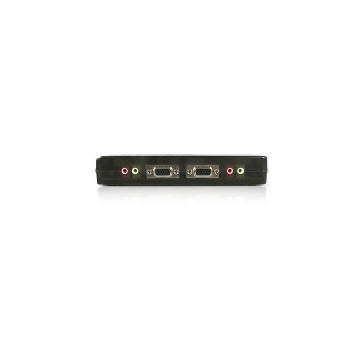 Startech Kit Switch KVM USB con audio e cavi 4 porte, colore nero - Switch KVM /