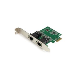 StarTech.com Scheda di Rete Ethernet PCI express a 2 porte RJ45 da 1 Gbps - Adat (ST1000SPEXD4)