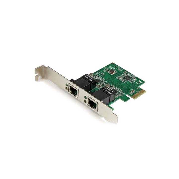 StarTech.com Scheda di Rete Ethernet PCI express a 2 porte RJ45 da 1 Gbps - Adat (ST1000SPEXD4)