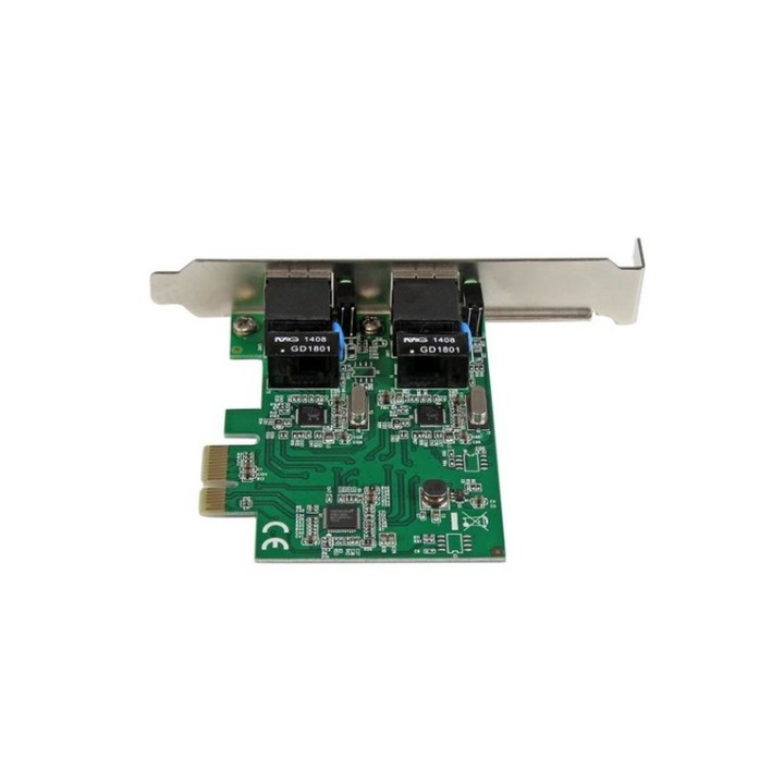 StarTech.com Scheda di Rete Ethernet PCI express a 2 porte RJ45 da 1 Gbps - Adat (ST1000SPEXD4)