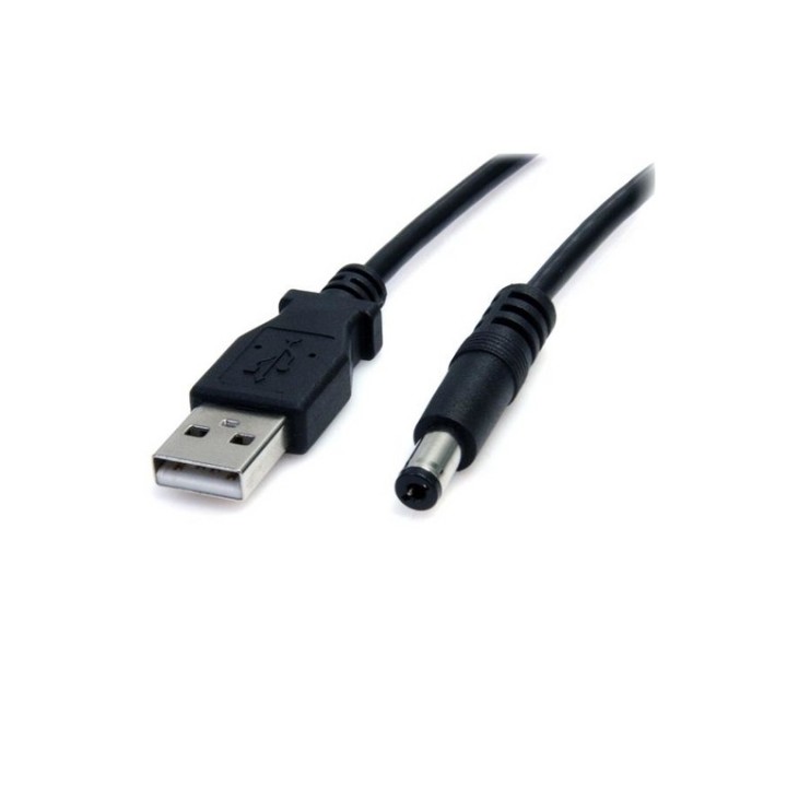 StarTech.com Cavo di alimentazione USB a spina 5,5mm - Connettore barrel Jack di (USB2TYPEM)