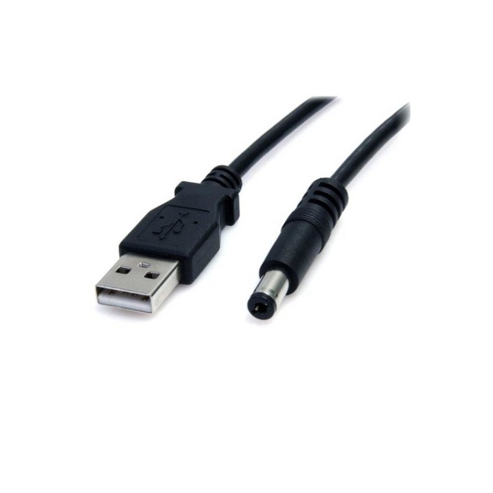 StarTech.com Cavo di alimentazione USB a spina 5,5mm - Connettore barrel Jack di (USB2TYPEM)