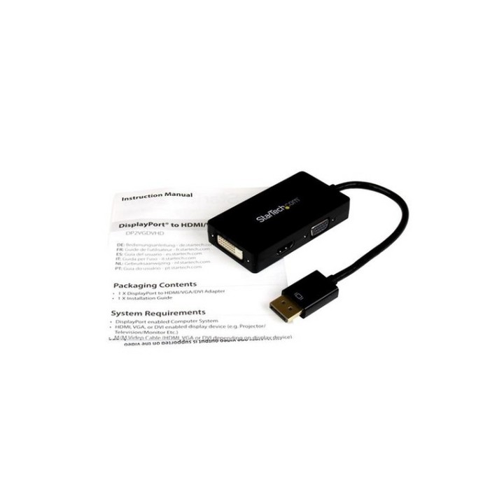 StarTech.com Cavo Adattatore 3 in 1 DisplayPort a VGA/DVI/HDMI - Convertitore DP