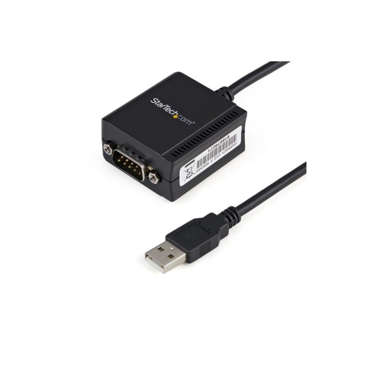 StarTech.com Cavo adattatore RS-232 USB FTDI a seriale 1 porta, con interfaccia (ICUSB2321F)