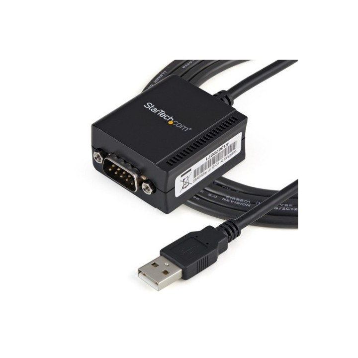 StarTech.com Cavo adattatore RS-232 USB FTDI a seriale 1 porta, con interfaccia (ICUSB2321F)
