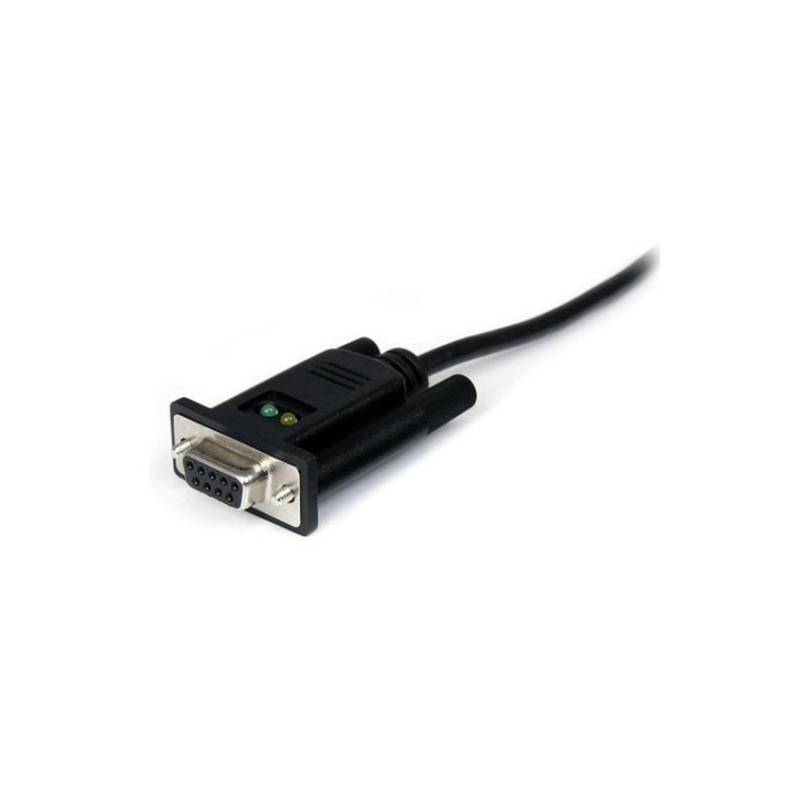 StarTech.com Cavo adattatore seriale DCE 1 porta USB a RS232 DB9 null modem con
