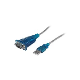 StarTech.com Cavo adattatore seriale USB a RS232 DB9 1 porta - M/M - Scheda seri