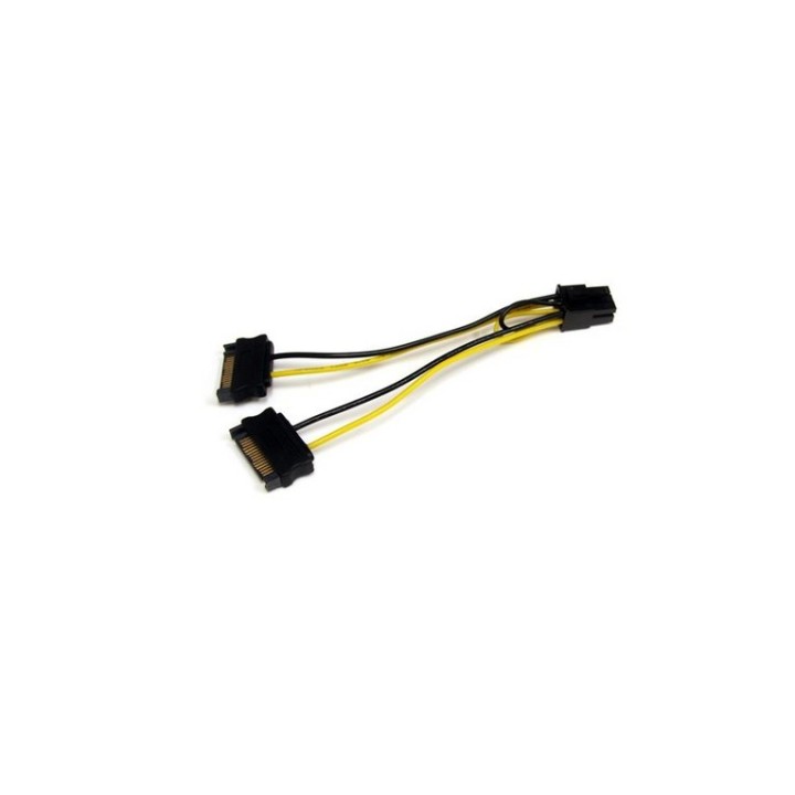StarTech.com Adattatore cavo di alimentazione SATA a scheda video PCI Express 6 (SATPCIEXADAP)
