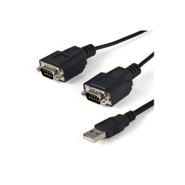 StarTech.com Cavo adattatore da USB a seriale - 2 porte con interfaccia COM - FT