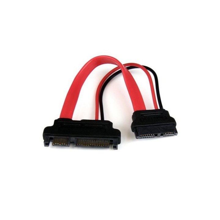 StarTech.com Adattatore slimline SATA a SATA con alimentazione 15 cm - Slim SATA (SLSATAADAP6)