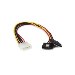 StarTech.com Adattatore splitter cavo di alimentazione Y LP4 a 2 SATA latching d
