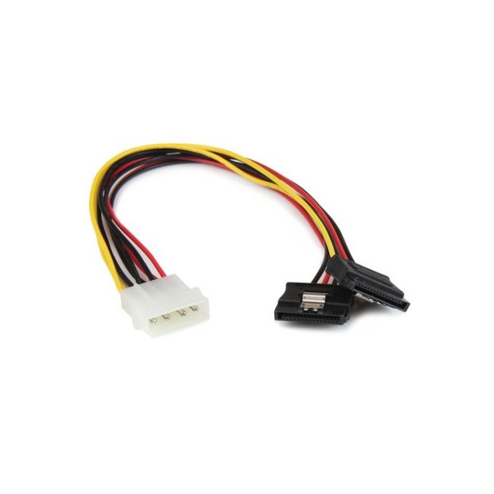 StarTech.com Adattatore splitter cavo di alimentazione Y LP4 a 2 SATA latching d