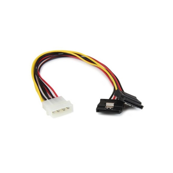 StarTech.com Adattatore splitter cavo di alimentazione Y LP4 a 2 SATA latching d