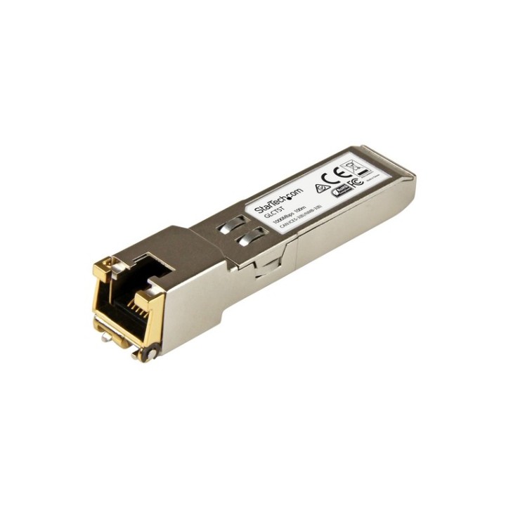 Startech Modulo Transceiver Ricetrasmittitore SFP Gigabit RJ45 in Rame - Compati