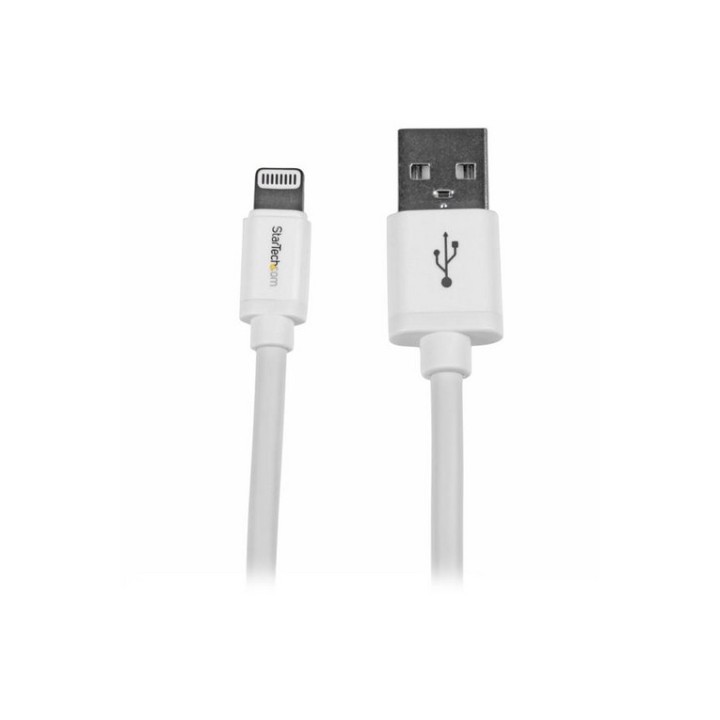 Startech Cavo da USB a Lightning da 2 m - Cavo di ricarica lungo per iPhone / iP (USBLT2MW)