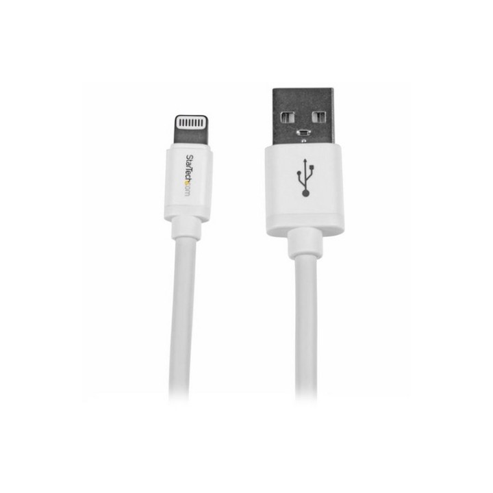Startech Cavo da USB a Lightning da 2 m - Cavo di ricarica lungo per iPhone / iP (USBLT2MW)