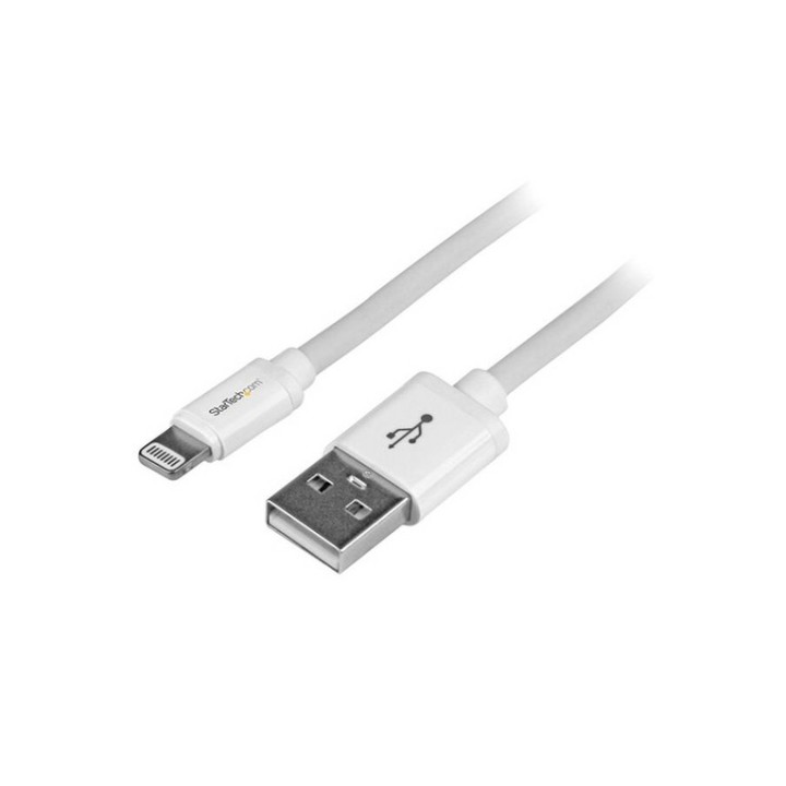 Startech Cavo da USB a Lightning da 2 m - Cavo di ricarica lungo per iPhone / iP (USBLT2MW)
