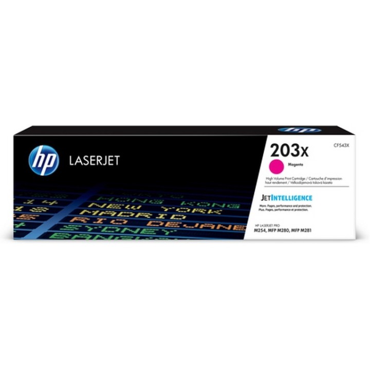 HP 203X - Alta resa - magenta - originale - LaserJet - cartuccia toner (CF543X)