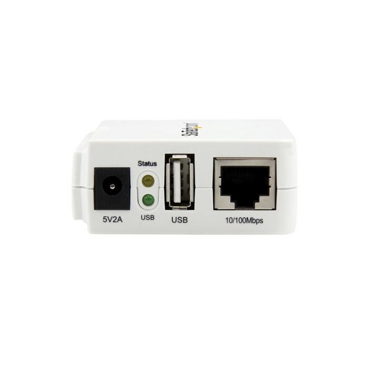 StarTech.com Server di Stampa Wireless N ad 1 porta USB con porta ethernet 10/10 (PM1115UWEU)