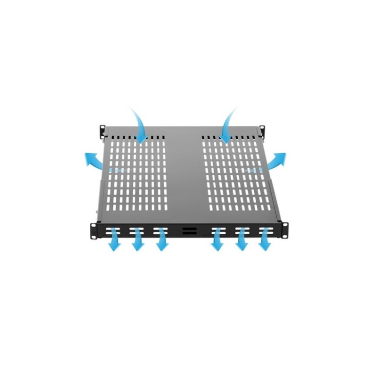 StarTech.com Scaffale ventilato per server 1U per montaggio su rack 19" - Vassoi (ADJSHELFHDV)