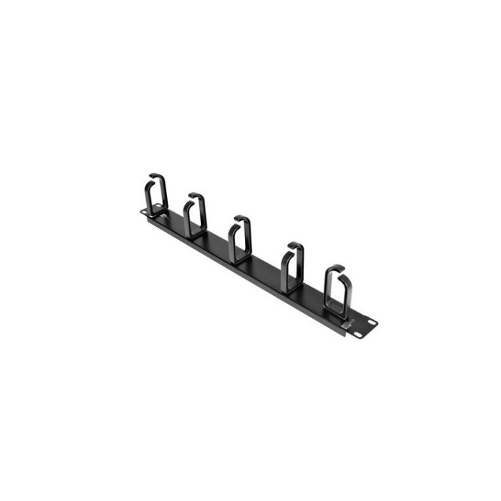 StarTech.com Pannello gestione cavi 1U 19" per rack con anelli guida in metallo