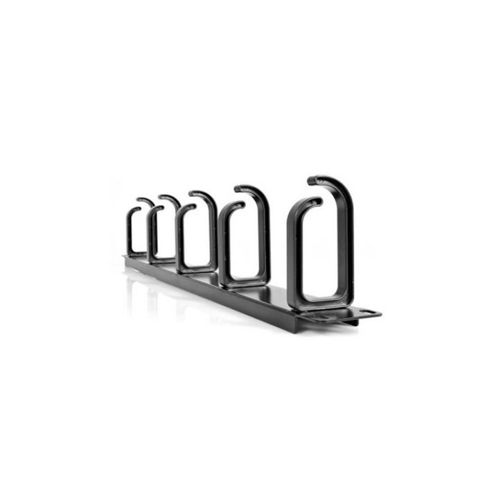 StarTech.com Pannello gestione cavi 1U 19" per rack con anelli guida in metallo
