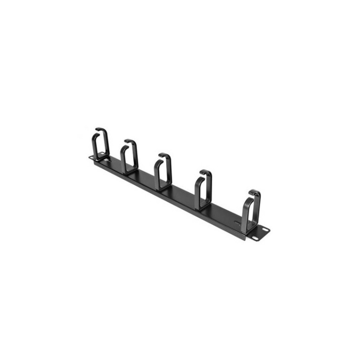 StarTech.com Pannello gestione cavi 1U 19" per rack con anelli guida in metallo