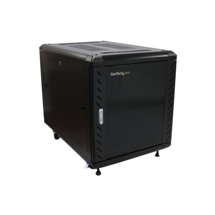 StarTech.com Armadio server rack chiuso a ribalta 12U 73 cm con ruote (RK1236BKF